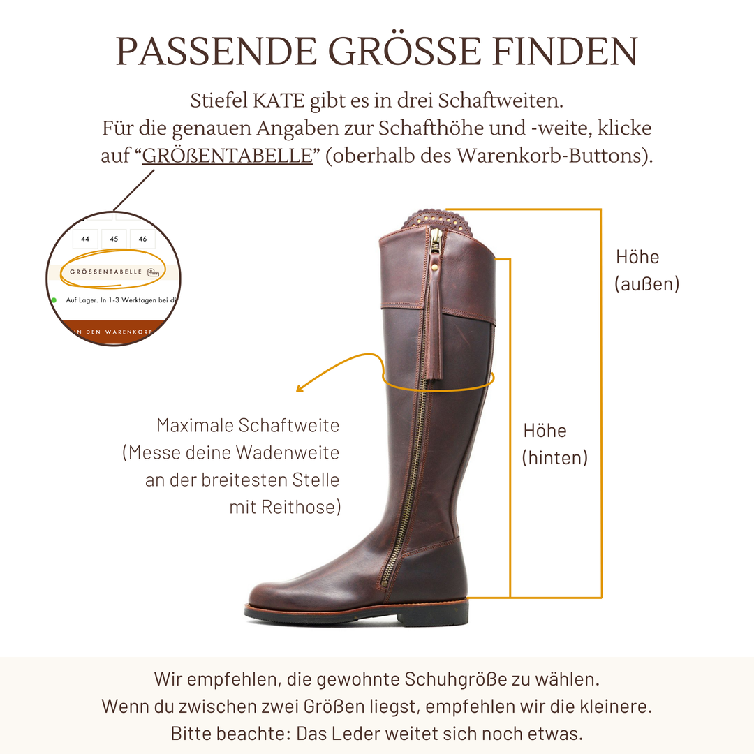 REITSTIEFEL KATE • Feine Sohle – EQUIMONTA