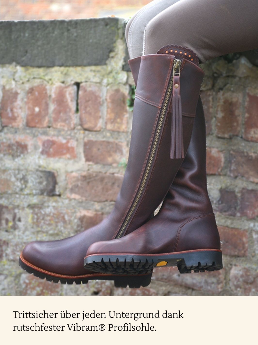 WINTERSTIEFEL KATE 100% Lammfell Vibram® Sohle – EQUIMONTA